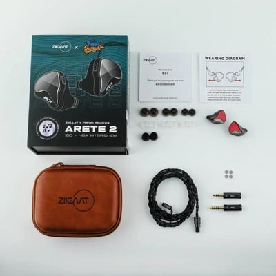 ZiiGaat x Fresh Reviews Arete II 第二代 1DD+4BA 混合單元入耳式耳機｜可切換低頻模式5