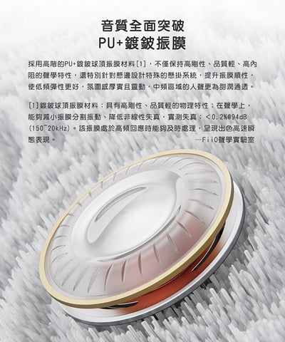 FiiO FF1 可換線 鍍鈹振膜 平頭塞耳機4