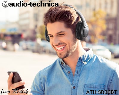 Audio-Technica ATH-SR30BT 無線耳罩式耳機｜70 小時續航輕量舒適好音質8