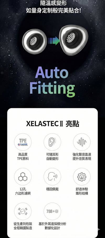 AZLA SednaEarfit XELASTEC II AirPods Pro 3 專用耳塞套 全新升級登場4
