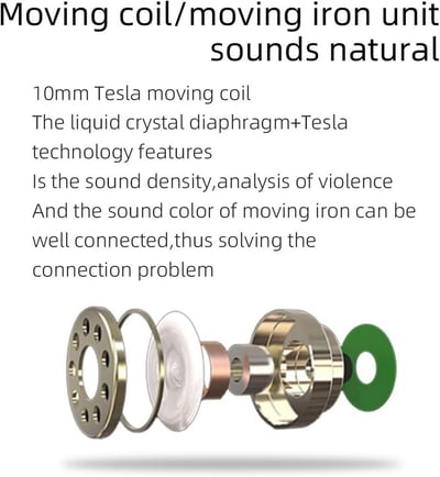 弱水時砂 Rose technics QT9 MK3 圈鐵混合 4動鐵+1動圈 HIFI 耳道式耳機3
