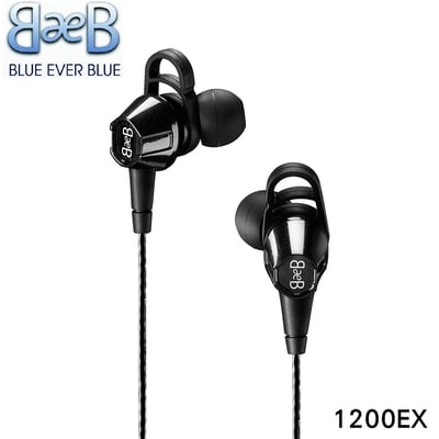 美國 Blue Ever Blue 1200EX 耳道式耳機 雙核心HDSS專利氣艙 強化人聲及樂器中高頻1