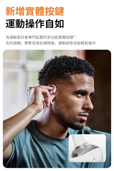 Shokz OpenFit 2+｜ T921 開放式藍牙耳機・無拘聽感再進化13