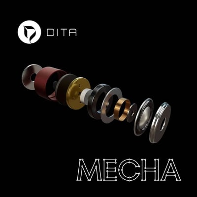 DITA | Mecha | 單動圈耳道式耳機 入耳式 CM 0.782