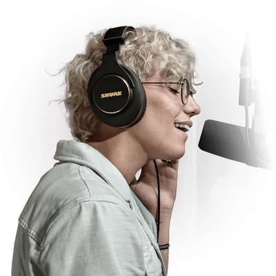 美國 SHURE SRH840A 新版 耳罩式 監聽耳機 (台灣公司貨)2