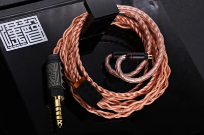 漢聲 HanSound 伏羲 Fuxi  高導電純銅耳機升級線｜溫潤厚實，讓音樂回到自然耐聽1