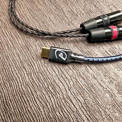 大力揚 Power Praise DL076 TYPE C 公 轉 RCA立體公 USB DAC 耳擴 喇叭 適用 使用日本鐵三角線基制作3