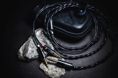 大力揚 Power Praise 闇 Dark 系列 5N單結晶無氧銅 大耳機專用升級線 雙邊出線6