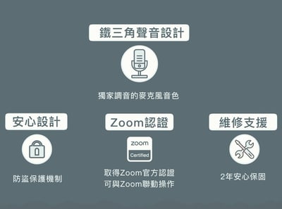 日本 Audio-technica AT-CSP7 高階Zoom認證會議通話揚聲器｜輕鬆實現清晰零壓力會議2