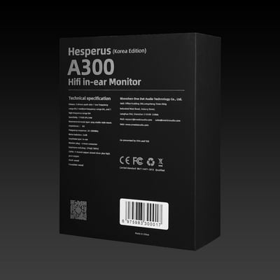 ODA Audio Hesperus A300 Korea Edition Hifi In-Ear Monitor 入耳式耳機3