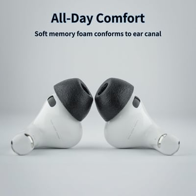 Comply TrueGrip MAX AirPods Pro 3 專用記憶海綿耳塞 TGMax APP 3｜穩定貼合×長時間舒適升級5