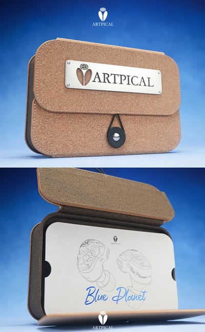 Artpical Blue Planet 藍色星球｜180天調音 × 自然聲韻 × 12mm平板新世代入耳式耳機10