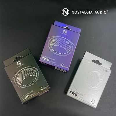 Nostalgia Audio XWB 耳塞 | 特寬出音口 | 醫療級矽膠 | 一盒三對｜公司貨13