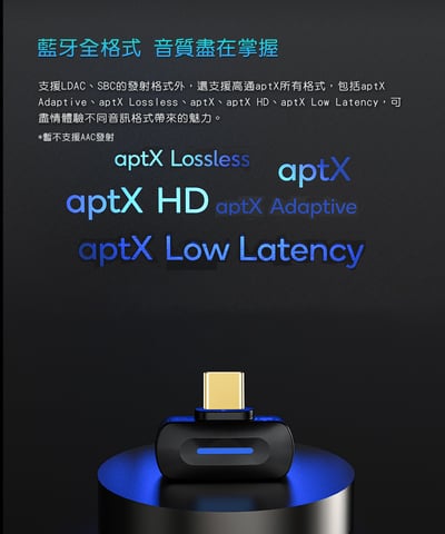 FIIO BT11 HiFi藍牙解碼發射器 LDAC aptX Lossless 藍牙5.4 一對二9