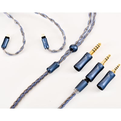 Kinera ACE PRO 銀箔絲+合金銅 耳機升級線 三合一接頭1