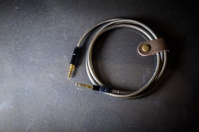 大力揚 x 日本鐵三角 破曉Dawn 單邊出線｜6N無氧銅鍍銀複合線徑混編 耳機升級線5