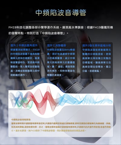 FiiO FH19 兩圈六鐵八單元 MMCX 單晶純銀可換線耳機7