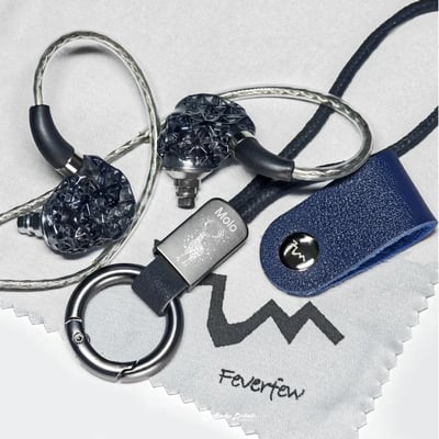 小白菊 FeverFew 魔鹿 MOLO 331 入耳式耳機｜雙材質振膜 × 低頻人聲特化 × 開放鏤空設計5