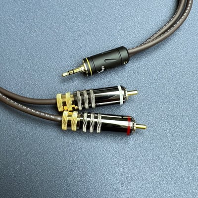 大力揚 Power Praise CAB129 維納斯Venus 系列 6N無氧銅鍍銀混編 立體3.5mm轉RCA轉接線2