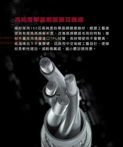 【FiiO FF3 腰鼓式雙腔體平頭塞耳機】14.2mmPU+镀铍振膜/316L不鏽鋼殼體/單晶銅鍍銀耳機線/旋鎖可更換插頭11