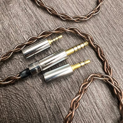 大力揚 Power Praise 靈音 (Harmony) 系列 耳道式耳機升級線 可更換2.5/3.5/4.46