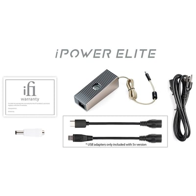 英國 iFi iPower ELITE 直流電源淨化器 第二代有源消噪技術 濾除雜訊 底噪＜1μV3
