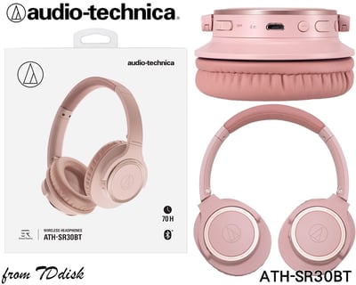 Audio-Technica ATH-SR30BT 無線耳罩式耳機｜70 小時續航輕量舒適好音質3