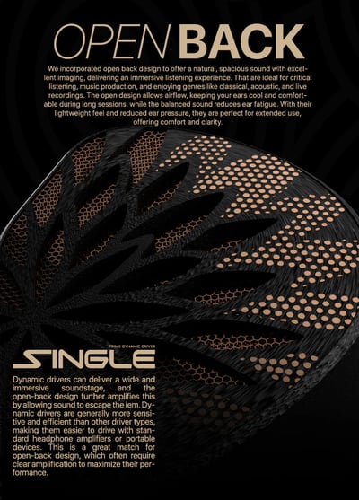 唐族 TangZu 魚玄機 Yu Xuan Ji 拓樸振膜動圈 入耳式耳機 耳道 CM 0.785