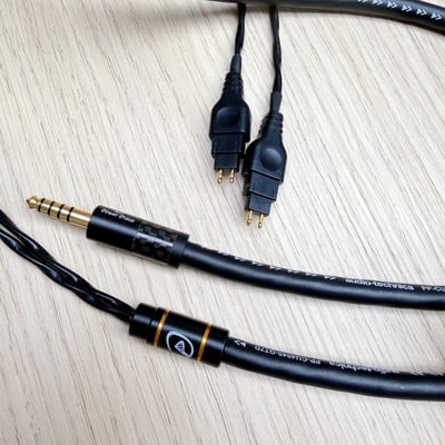 Power Praise 大力揚 × 鐵三角 CAB221 HD600/HD650/HD660 耳機升級線｜四芯無氧銅導體4