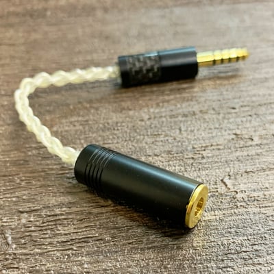 大力揚 【Power Praise】 x 鐵三角 破曉 Dawn 6N 無氧銅鍍銀 CAB171 高阻抗轉接線｜提升細節 穩定降底噪3