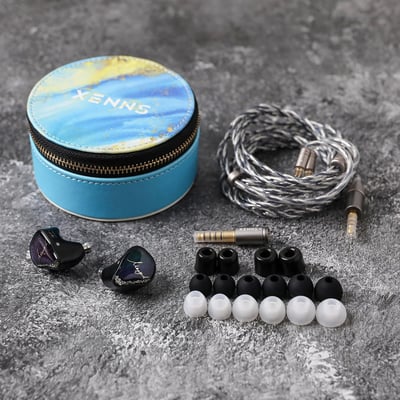 弦仕 XENNS Mangird Tea PRO 精密調校 二圈六鐵混合單體 入耳式耳機 耳道6