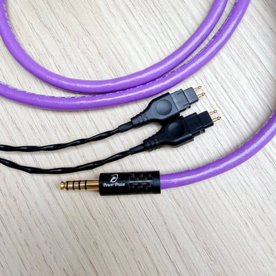 Power Praise 大力揚 × 鐵三角 CAB222 HD600/HD650/HD660 耳機升級線｜單晶銅鍍銀混合導體2