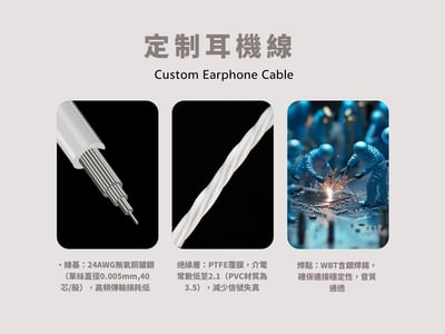 Heartfield 心境 CU8 四動鐵入耳式監聽耳機｜哈曼中性調音・黃銅聲學旗艦3