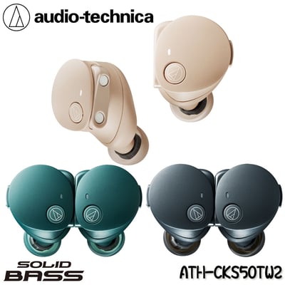 Audio-technica 日本鐵三角 ATH-CKS50TW2 真無線藍牙耳機1