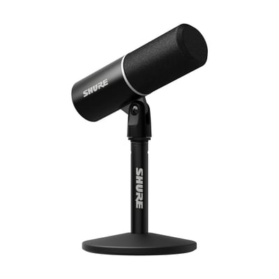 SHURE MV6 Gen 2 第二代 USB 電競麥克風｜動圈心形指向・即時降噪・自動音量・黑白雙色1