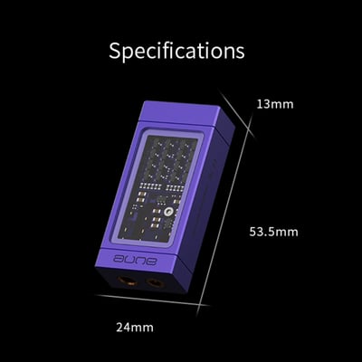 【AUNE】 YUKI SE 小尾巴 USB DAC 隨身hifi解碼耳放DAC轉3.5/4.4平衡9