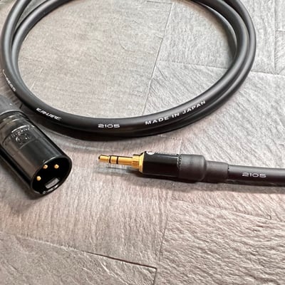 Power Praise 大力揚 CAB179 Canare L-4E6S 3.5mm公 轉 立體XLR公 轉接線 歐規/美規3