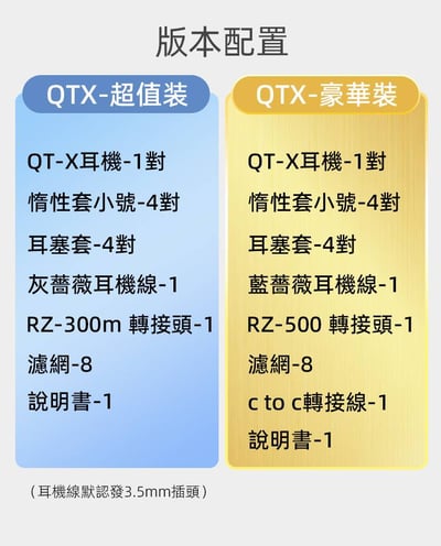 弱水時砂 Rose technics QTX 圈鐵混合 6動鐵+1動圈 HIFI 耳道式耳機7