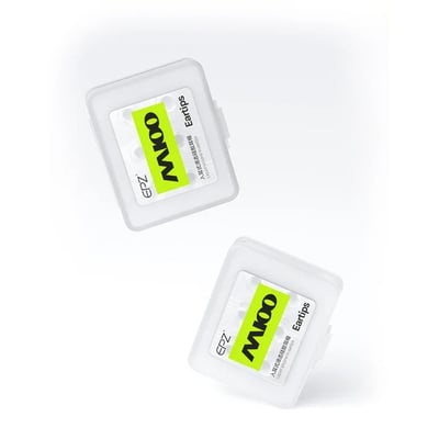 EPZ M100 高透明液態矽膠耳塞 低共振潔淨聲場 一盒三對六入6