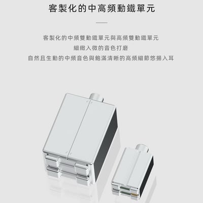 達音科 DUNU 川 GLACIER 旗艦9單元圈鐵靜混合 耳道式耳機 入耳 可換線設計7