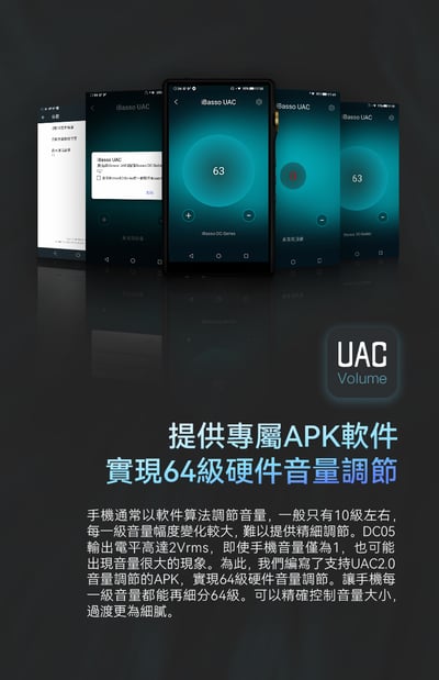 iBasso DC05 TYPE C 轉 3.5mm立體迷你耳機擴大機 / USB DAC ES9219C10