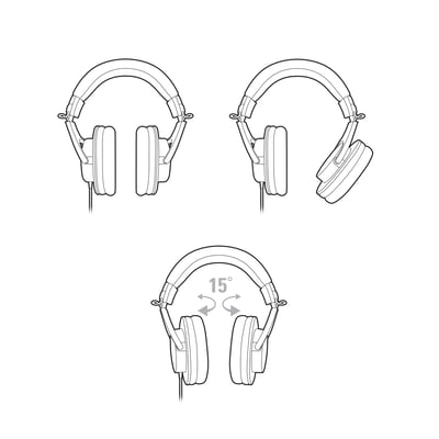 Audio-technica 日本鐵三角 ATH-M20x 專業型監聽耳機 台灣鐵三角公司貨6