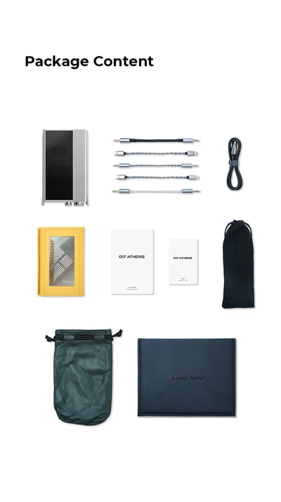 iBasso D17 Atheris｜R2R+1bit雙架構・雙Nutube真空管旗艦解碼耳擴 下單後7~10個工作天出貨12