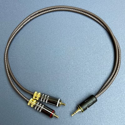 大力揚 Power Praise CAB129 維納斯Venus 系列 6N無氧銅鍍銀混編 立體3.5mm轉RCA轉接線1