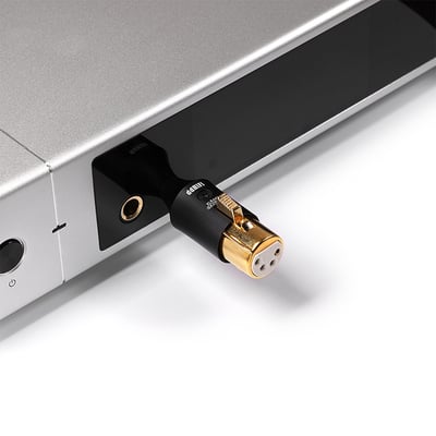 ddHiFi XLR44C 平衡XLR 4Pin(母)轉4.4mm(公)轉接頭5