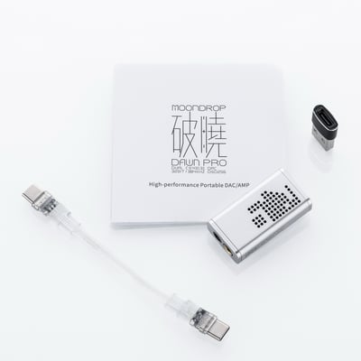 水月雨 MoonDrop 曉 PRO Dawn PRO 隨身hifi解碼耳放DAC轉3.5 / 4.4平衡 隨身DAC11