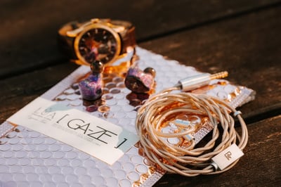 LUA GA-ZE 凝視｜OCC銅銀混編 耳機升級線・愛爾蘭的永恆之歌 GAZE17