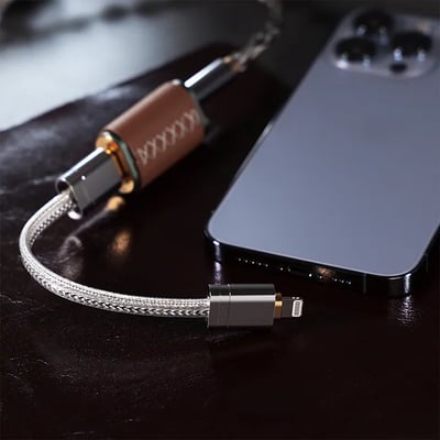 ddHiFi MFi09S Lightning 轉 Type-C OTG 線｜雙遮罩結構 音質穩定升級5