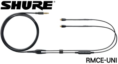 RMCE-UNI 美國 Shure MMCX插針 智慧型手機線控專用 (含麥克風/音量控制)2