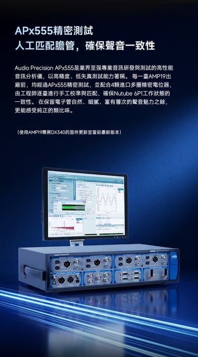 iBasso AMP19 DX340 專用耳擴卡｜Nutube 6P1雙模式架構8